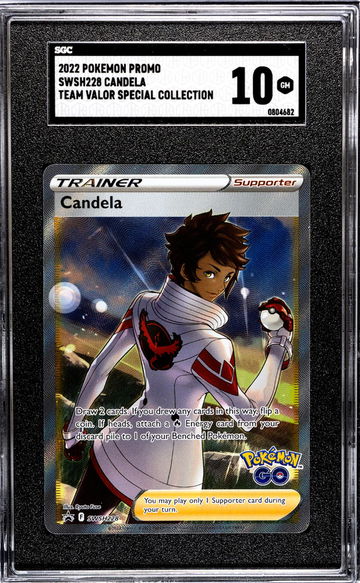 2022 Pokemon Promo #SWSH228 Candela Team Valor Special Collection SGC 10