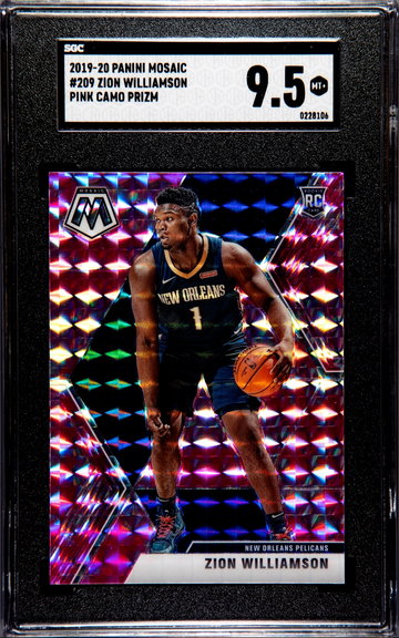 Zion Williamson Pink Sgc 9.5