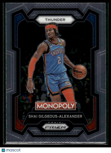 2023-24 Panini Prizm Monopoly Shai Gilgeous-Alexander #61