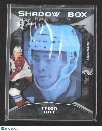 2018 Upper Deck SPx Shadow Box Rookies Tyson Jost #41