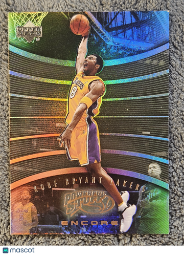 2000 Upper Deck Encore Powerful Stuff Kobe Bryant #PS1