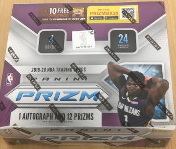 2019-20 Prizm Basketball Retail Box