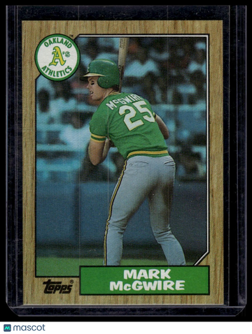 1987 Topps Mark McGwire #366