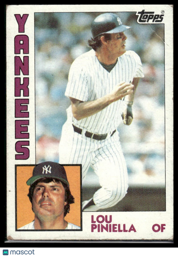 1984 Topps Lou Piniella #408