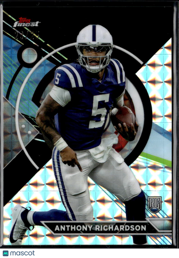 Anthony Richardson 2024 Topps Finest RC Refractor Indianapolis Colts