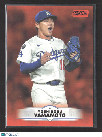 2025 Topps Stadium Club Yoshinobu Yamamoto #184