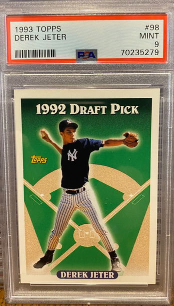 1993 Topps Derek Jeter Rookie PSA 9 MINT