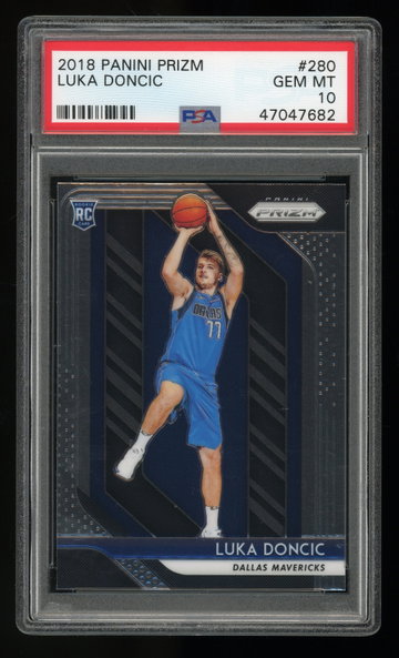 Luka Doncic Prizm PSA 10 
