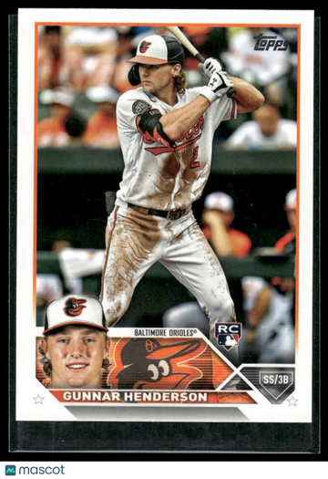 2023 Topps Gunnar Henderson #206 RC