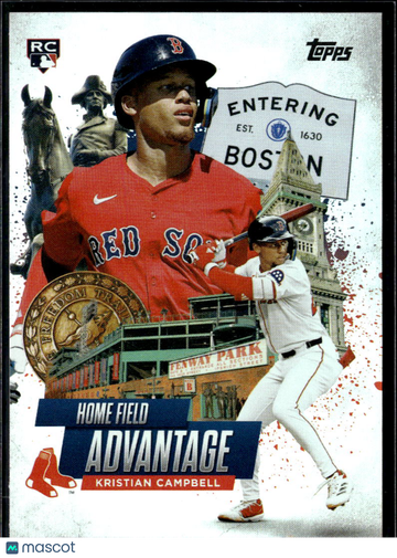 2025 Topps Home Field Advantage Kristian Campbell #HA-43 RC