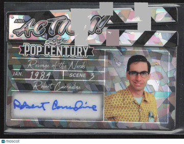 2026 Leaf Pop Century And Action! Robert Carradine 6/15 Authentic Autograph #AA-RC1