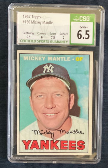1967 Topps Mickey Mantle #150