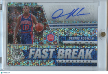 2020-21 Panini Mosaic Dennis Rodman Insert Panini Authentic