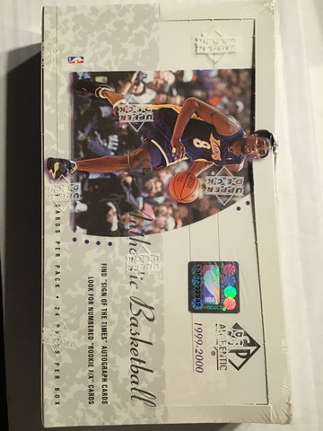 1999-2000 Upper Deck SP Authentic Basketball Box