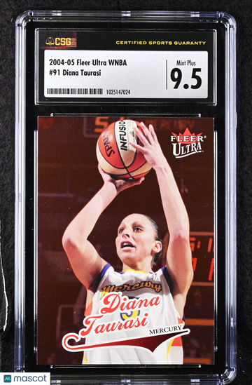 2004-05 Fleer Ultra WNBA Diana Taurasi #91 CGC 9.5