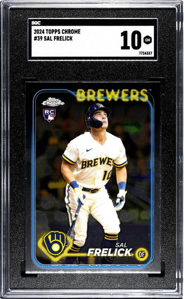 2024 Topps Chrome #39 Sal Frelick SGC 10