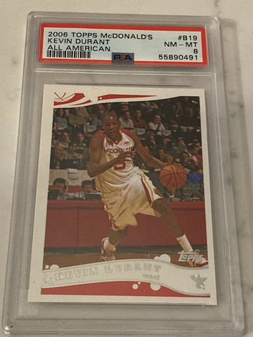 Kevin Durant 2006 TOPPS MCDONALDS ALL AMERICAN 