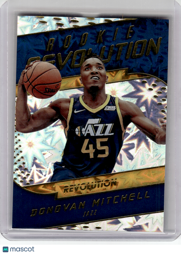 2017 Panini Revolution Rookie Revolution Basketball—Donovan Mitchell #10 Impact —Very Good