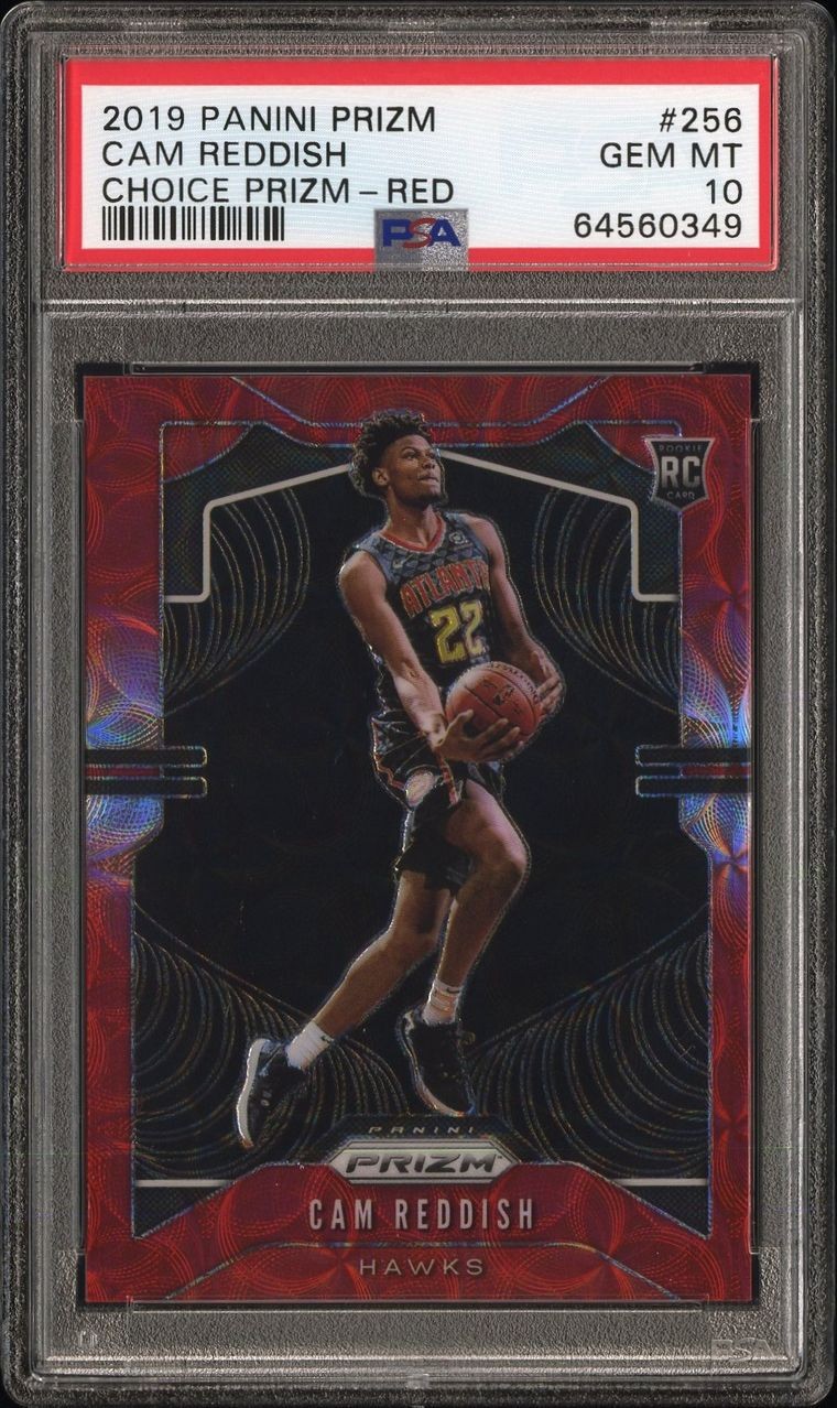 Cam Reddish 2019-20 Panini Prizm Choice Red Rookie RC PSA 10 GEM MINT /88