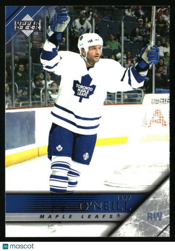 2005-06 Upper Deck Jeff O'Neill #424 Toronto Maple Leafs