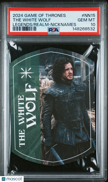 2024 Rittenhouse Game Of Thrones: Legends Of The Realm Nicknames The White Wolf #NN15 PSA 10
