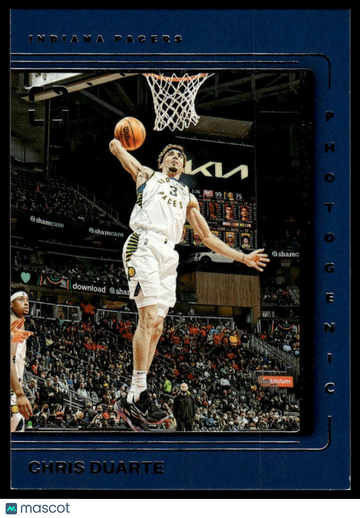 2021-22 Panini Photogenic Chris Duarte #12 Rookies in Motion