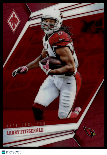 2019 Panini Phoenix Larry Fitzgerald #89 Red SN