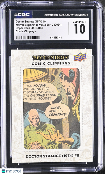 2024 Marvel Beginnings Vol. 2 Ser. 2 Doctor Strange (1974) #9 #CC-DS9 CGC 10