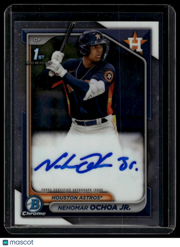 2024 Bowman Chrome Nehomar Ochoa Jr. #CPA-NOC Prospect Autographs AU