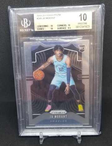 Ja Morant 2019 prizm rookie bgs 10