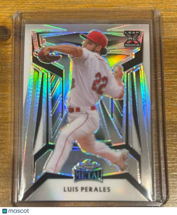 2023 Leaf Metal Luis Perales #B-79