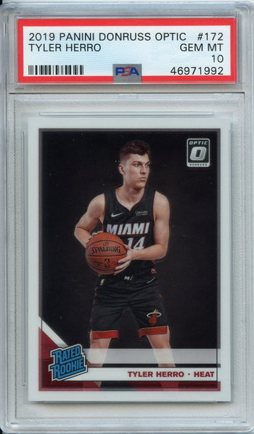Tyler Herro Optic PSA 10 NEP