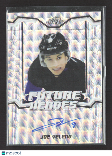 2017 Leaf Future Heroes Joe Veleno #FH-JV1 Gold 2 / 25 Auto