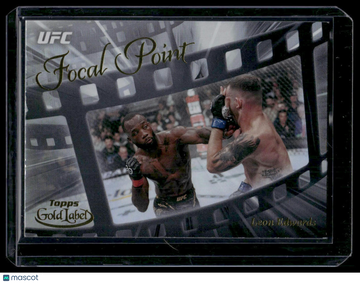 2024 Topps Gold Label UFC Leon Edwards #FP-6 Focal Point
