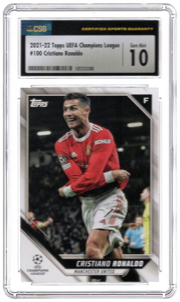 2021-22 Topps UEFA Campions Leauge Cristiano Ronaldo 10
