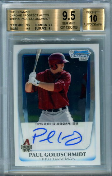 Paul Goldschmidt BGS 9.5 auto 10