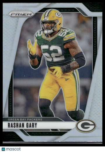 2024 Panini Prizm Football Rashan Gary #107 Silver Prizm
