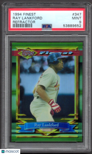 1994 Finest Ray Lankford #347 Refractor PSA 9