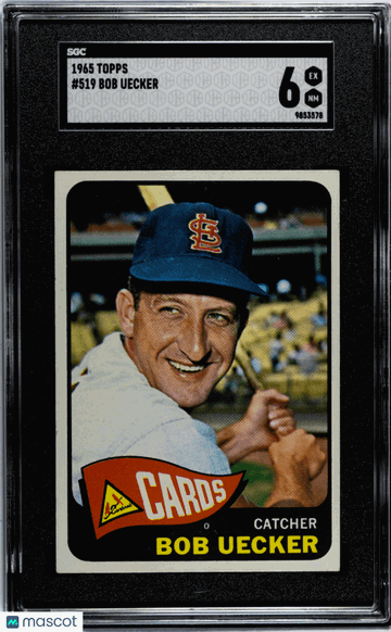 1965 Topps Bob Uecker #519 SGC 6