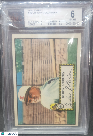 1952 Topps #46 BVG 6