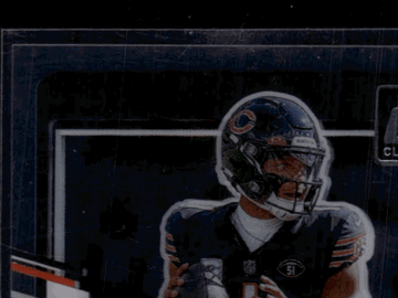 2024 Panini Clearly Donruss Justin Fields #10 /200