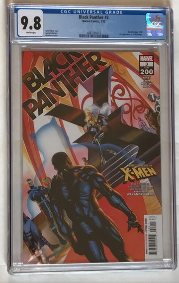 Black Panther #3 CGC 9.8 Alex Ross Cover 1st app Tosin Oduye 2022