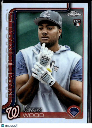 2025 Topps Chrome James Wood #USC95 RC