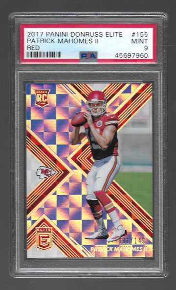 2017 elite Patrick Mahomes