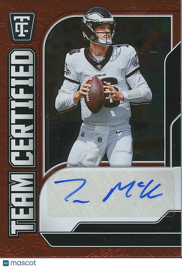 2024 Tanner McKee Panini Authentic