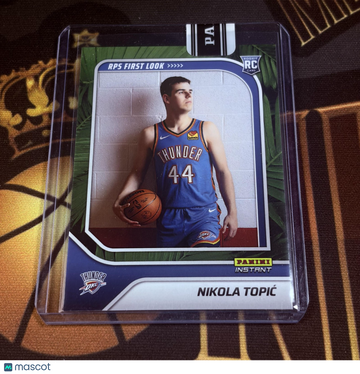 2024-25 Panini Instant NBA RPS First Look Nikola Topić #RPS-12 Jungle SN RC