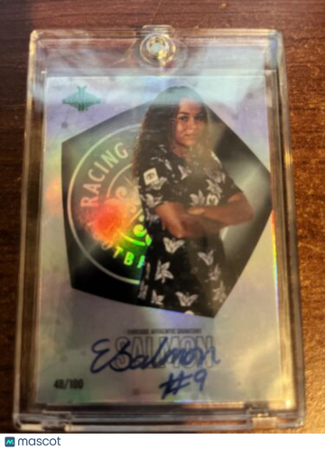 2022 Parkside NWSL Ebony Salmon #SS-ES Insert