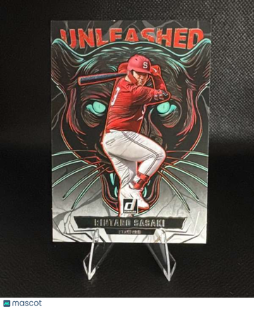 2025 Donruss - Unleashed Rintaro Sasaki #6