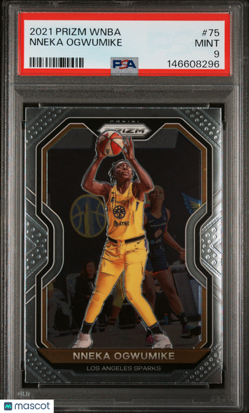 2021 Panini Prizm WNBA Nneka Ogwumike #75 PSA 9