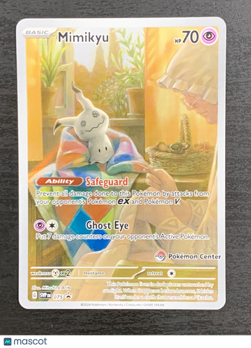 2024 SVP Promos Mimikyu Holo Black Star Promo #SVP EN 075